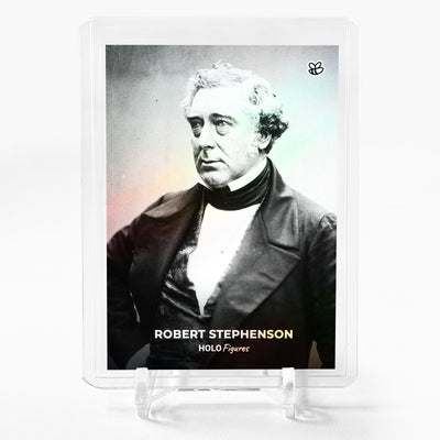 ROBERT STEPHENSON 19th Century's Greatest Engineer Trading Card GleeBeeCo #6582