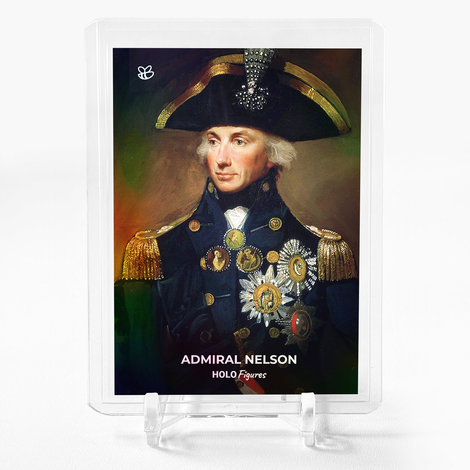 ADMIRAL NELSON Art Trading Card 2023 GleeBeeCo Holo Figures #ANLA BEAUTIFUL