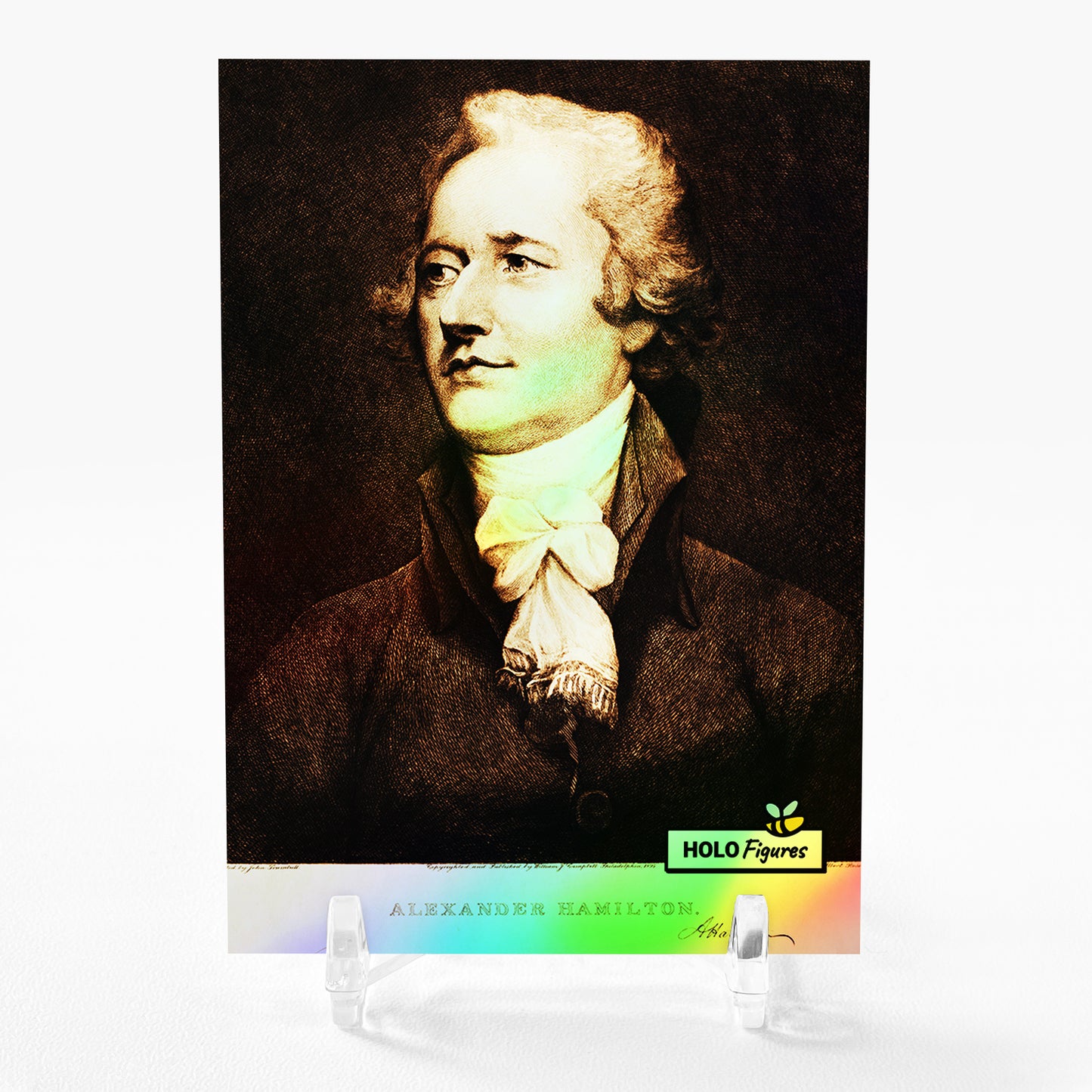 ALEXANDER HAMILTON Art Trading Card 2023 GleeBeeCo Albert Rosenthal