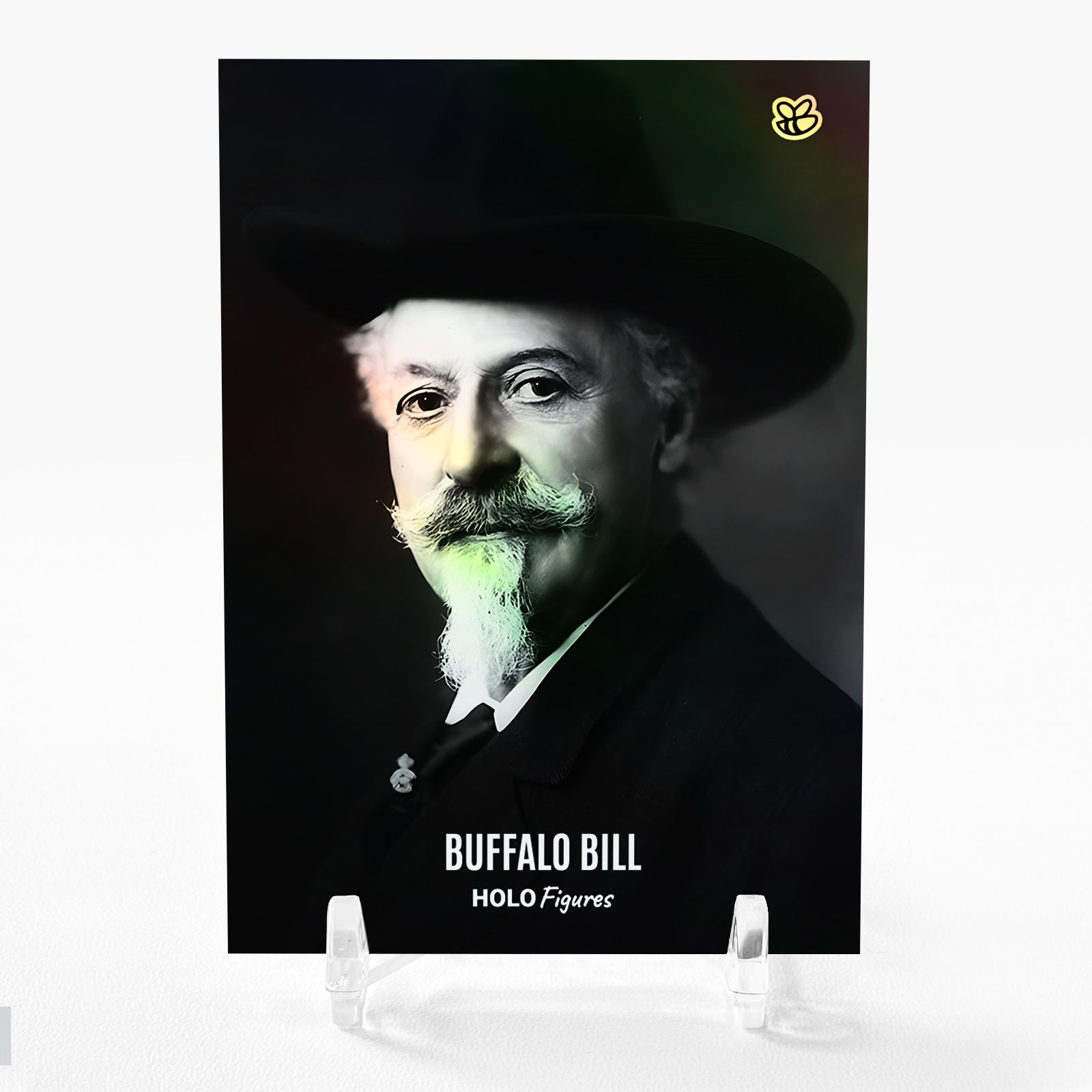 BUFFALO BILL Showman Trading Card 2023 GleeBeeCo Holographic #BFSH