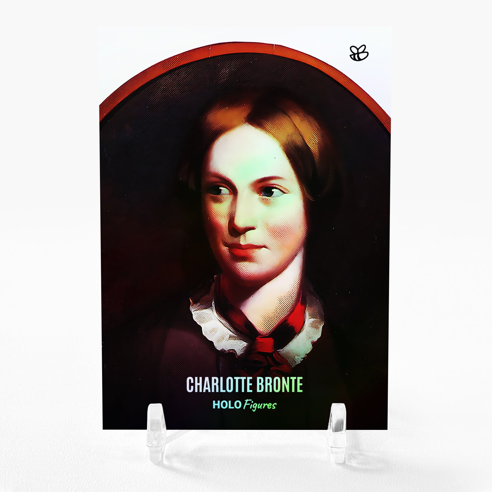 CHARLOTTE BRONTE Holographic Card 2023 GleeBeeCo Holo Figures #CHGC