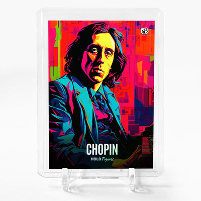 CHOPIN Art Trading Card 2023 GleeBeeCo Holo Figures (Frederic Chopin) #CHPP