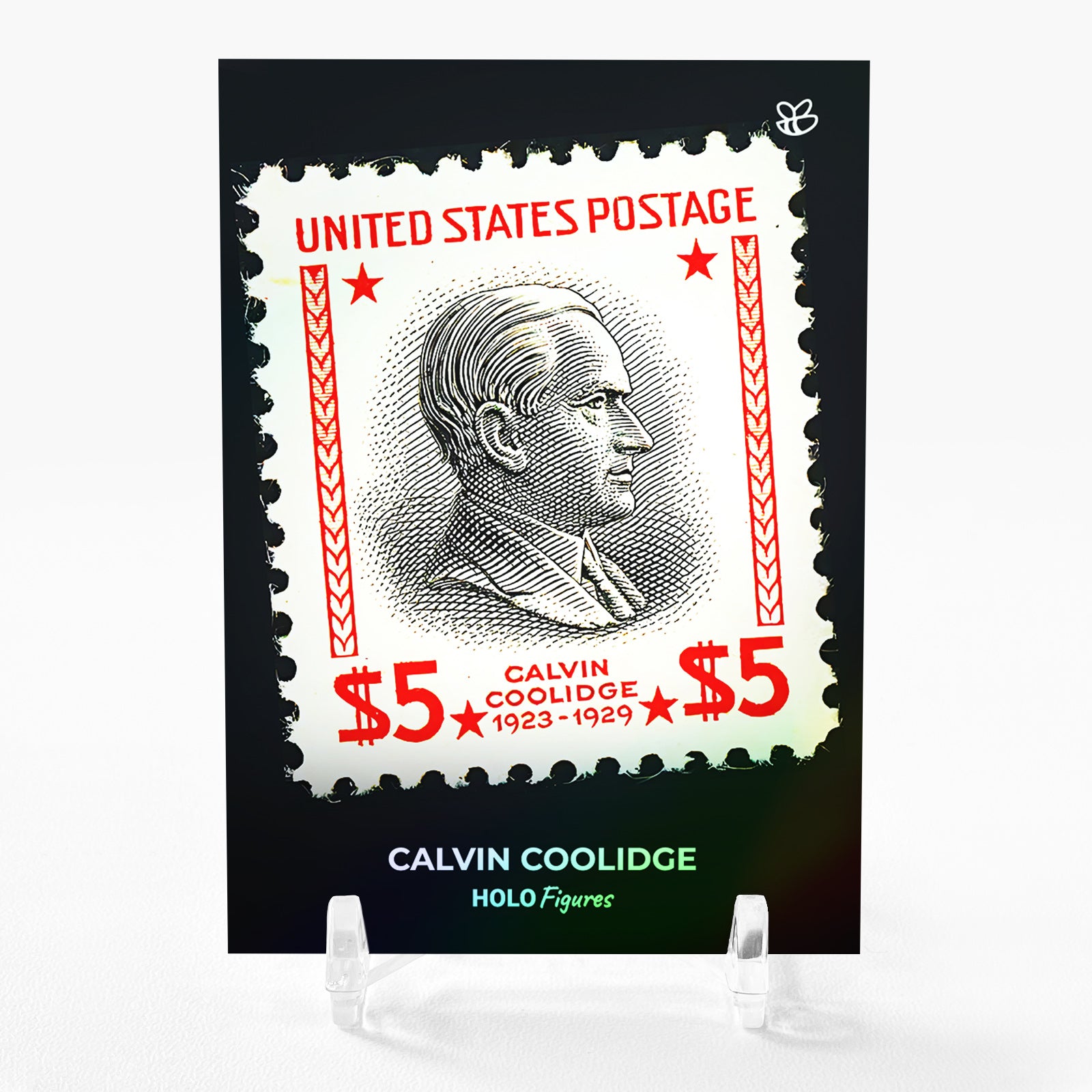 CALVIN COOLIDGE $5 U.S. Stamp