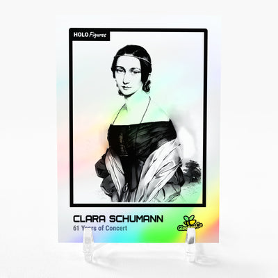 CLARA SCHUMANN Card 2023 GleeBeeCo 61 Years of Concert Holographic #CL61