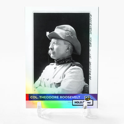 COL. THEODORE ROOSEVELT Theodore Roosevelt Photo Trading Card GleeBeeCo #CLIN