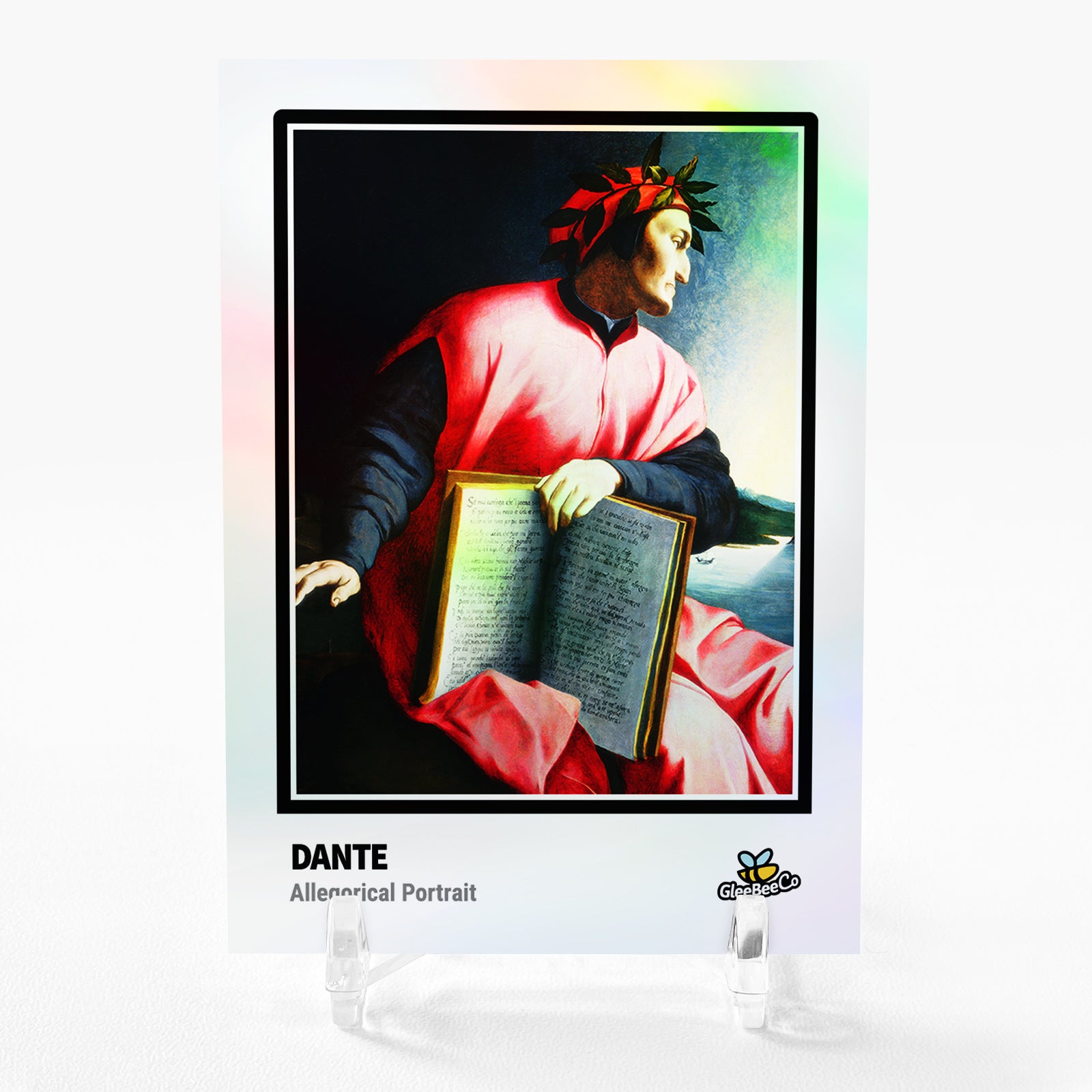 DANTE Allegorical Portrait Card 2023 GleeBeeCo Holo Figures #DNAL