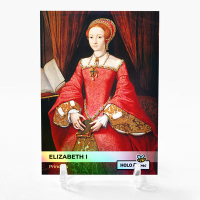 ELIZABETH I Princess Queen of England Art Card GleeBeeCo #EZPR - Phenomenal!