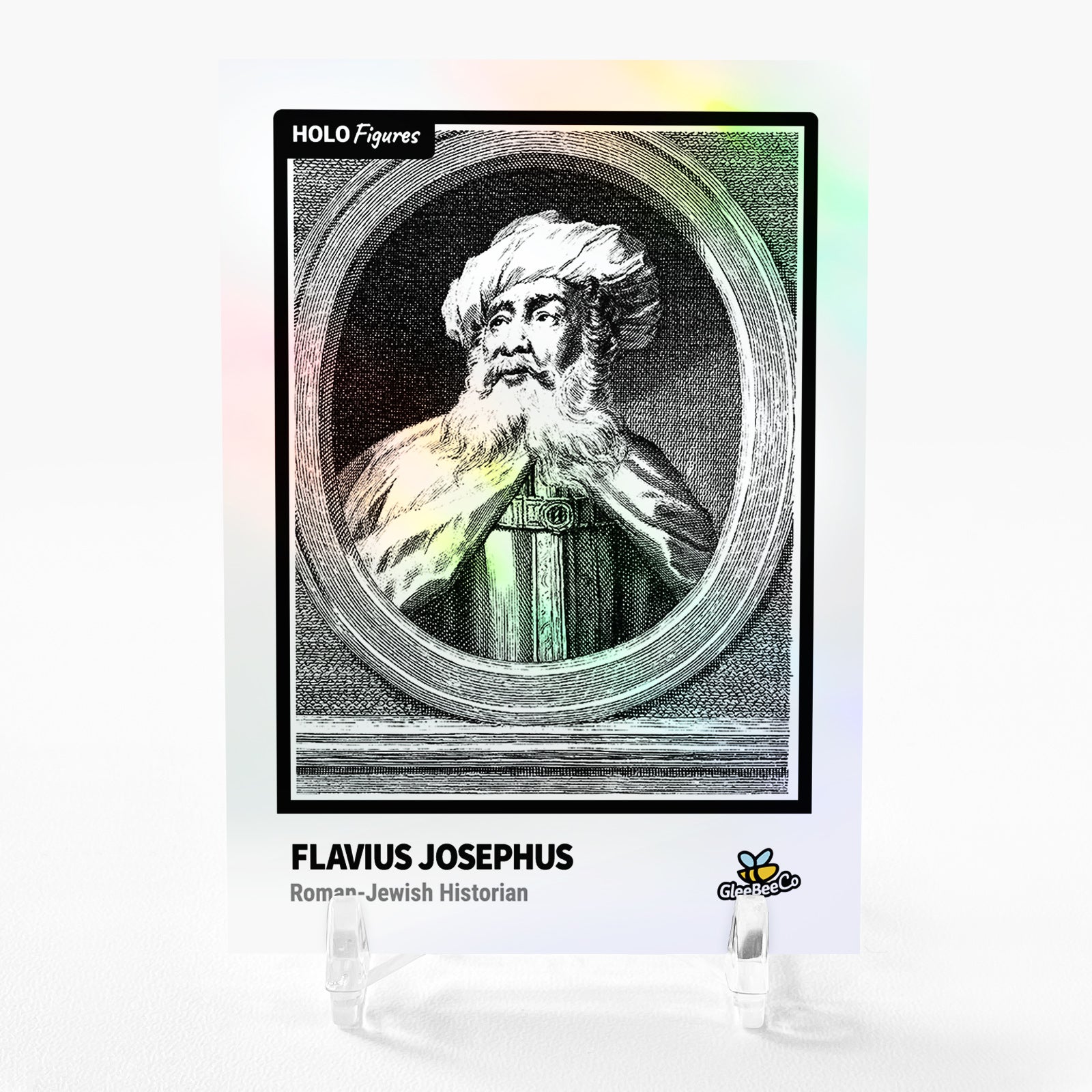 FLAVIUS JOSEPHUS Roman-Jewish Historian Card 2023 GleeBeeCo Holo Figures #FLRM