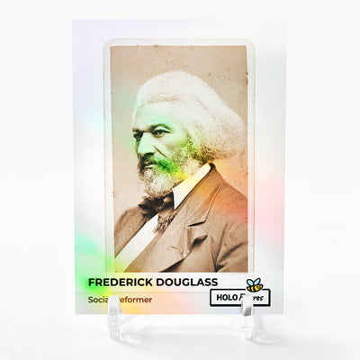 FREDERICK DOUGLASS Social Reformer Card 2023 GleeBeeCo Holo Figures #FRSC