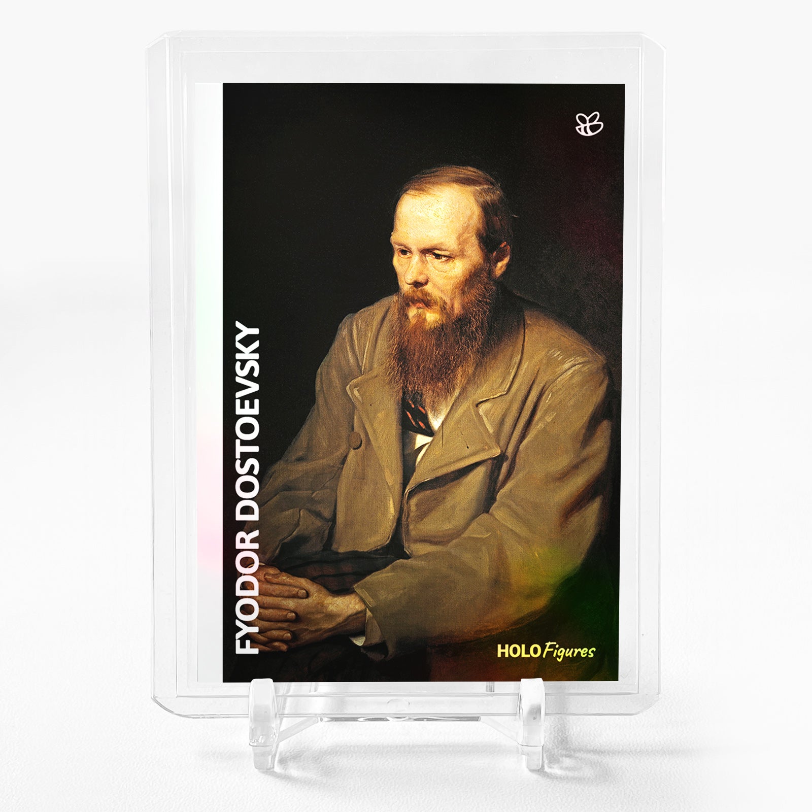 FYODOR DOSTOEVSKY The Novelist Art Card Holo Figures GleeBeeCo #FYTH **RARE**