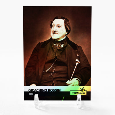 GIOACHINO ROSSINI Holographic Card 2023 GleeBeeCo Holo Figures 1865 #GC18
