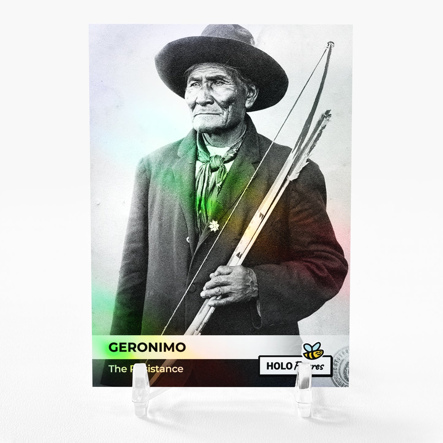 GERONIMO The Resistance Card 2023 GleeBeeCo Holo Figures #GRTH