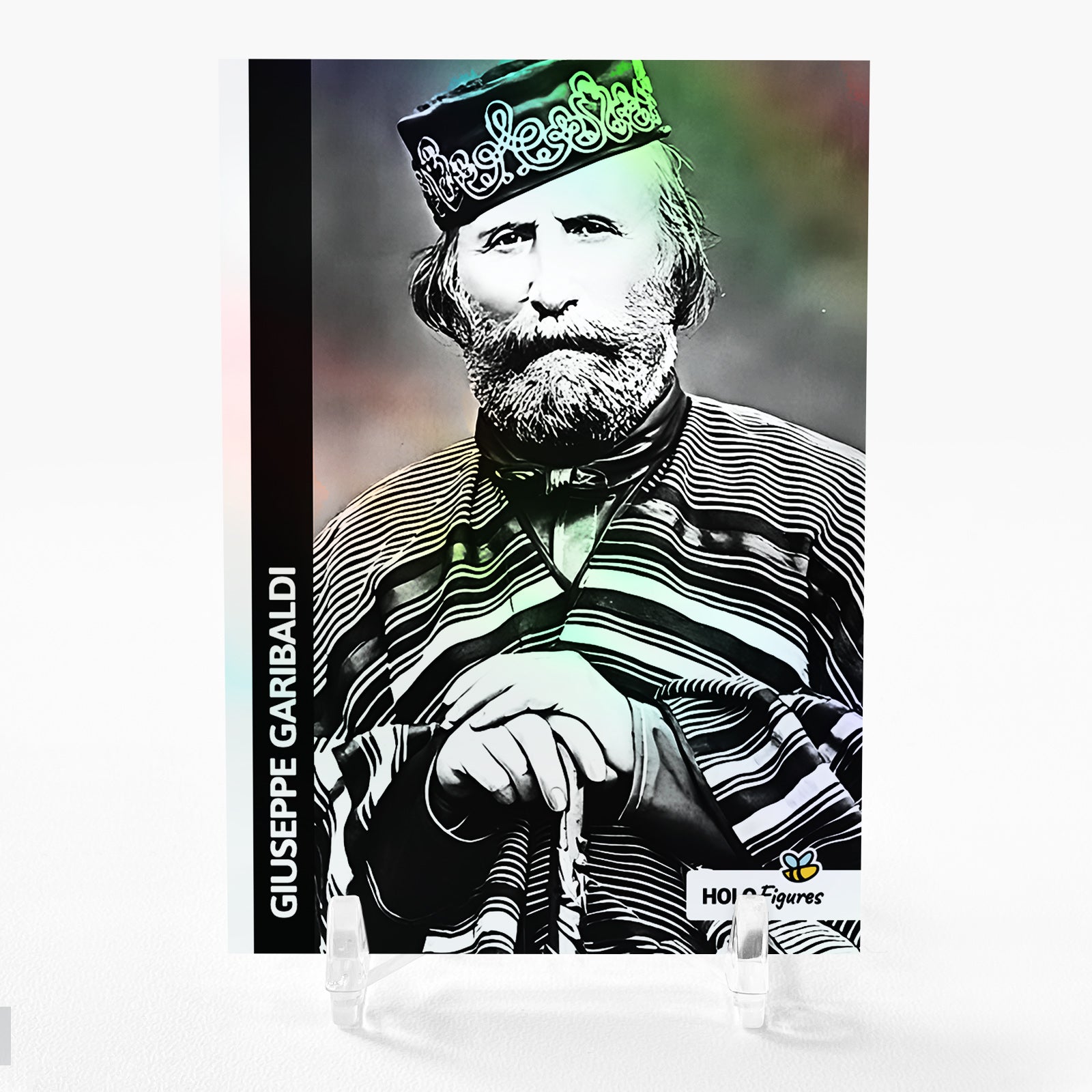 GIUSEPPE GARIBALDI Photo Trading Card 2023 GleeBeeCo Holo #GSHR - Unbelievable!