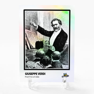 GIUSEPPE VERDI Holographic Card 2023 GleeBeeCo Holo Figures #GSPR