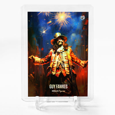 GUY FAWKES Card 2023 GleeBeeCo Holo Figures #GTH7 [INCREDIBLE]