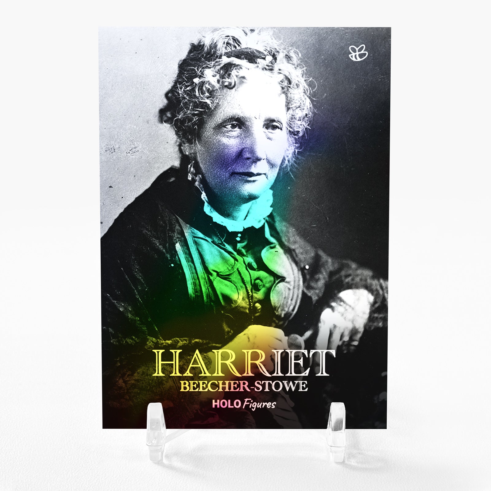 HARRIET BEECHER-STOWE Photo Card 2023 GleeBeeCo Holo Figures #HA68
