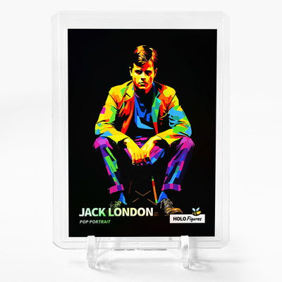 JACK LONDON Pop Portrait Art Card Holo Figures 2023 GleeBeeCo #JCPP