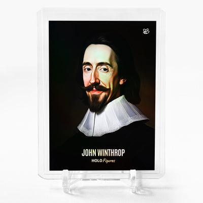JOHN WINTHROP Holographic Card 2023 GleeBeeCo Holo Figures #JHMS