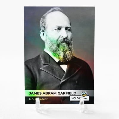 JAMES ABRAM GARFIELD Card GleeBeeCo Holo Figures U.S. President #JMUP - NICE!