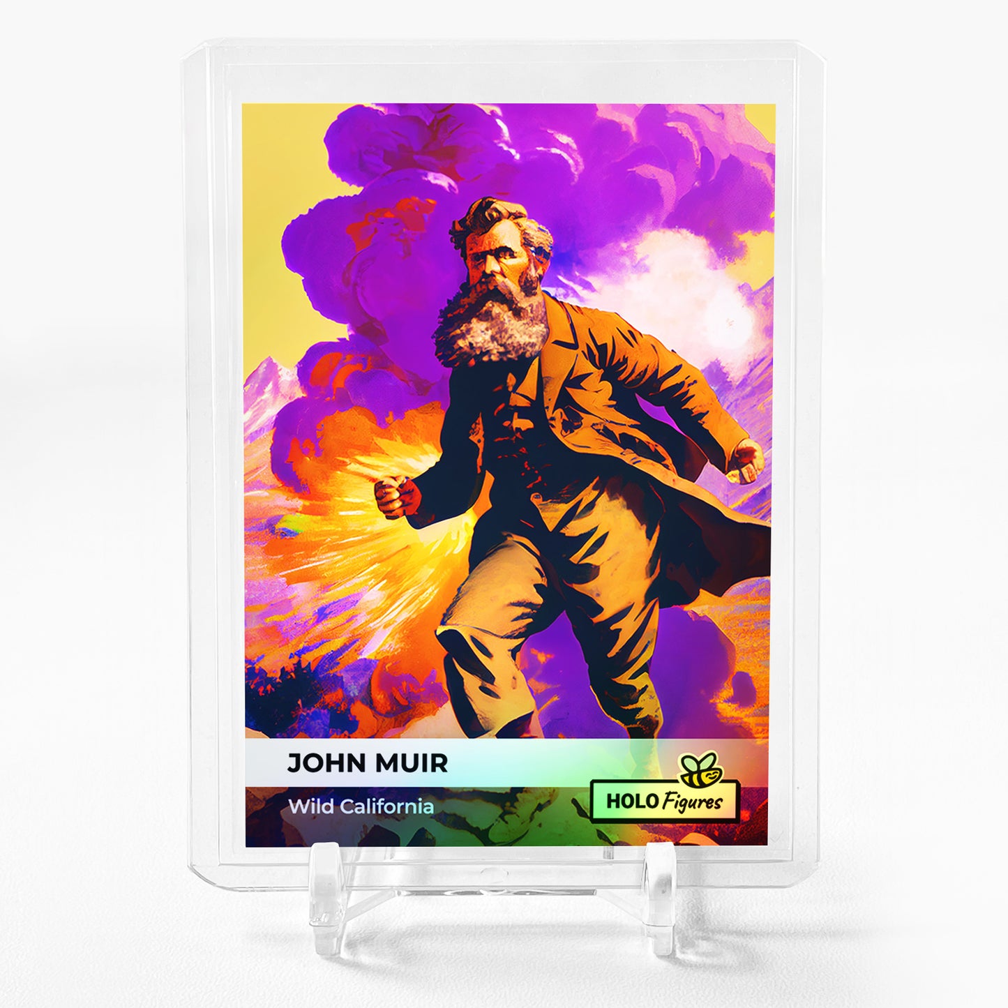 JOHN MUIR Card GleeBeeCo Holo Figures #JMWC