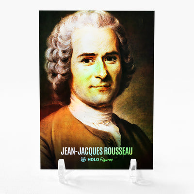 JEAN-JACQUES ROUSSEAU Age of Enlightenment Art Card 2023 GleeBeeCo Holo #JNAF