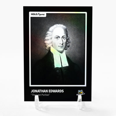 JONATHAN EDWARDS The Last Puritan Art Card Holo Figures 2023 GleeBeeCo #JNTH