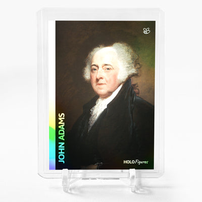 JOHN ADAMS Art Holographic Card Holo Figures 2023 GleeBeeCo #JPGS