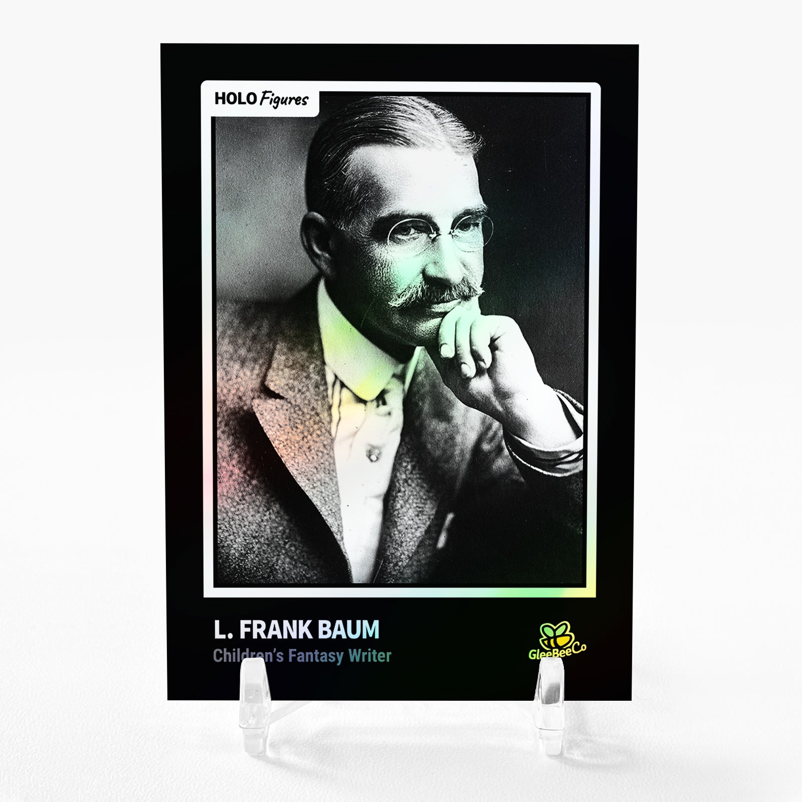 L. FRANK BAUM Holographic Card 2023 GleeBeeCo Holo Figures #LFCH