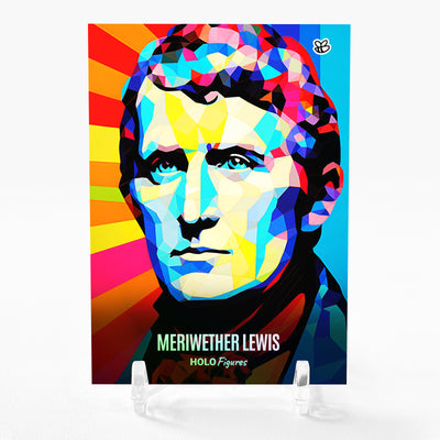MERIWETHER LEWIS Card 2023 GleeBeeCo Holo Figures American Hero #M875