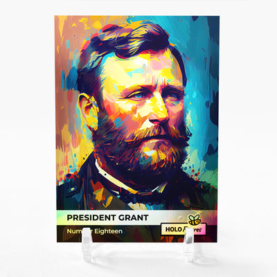 PRESIDENT GRANT Card 2023 GleeBeeCo Holo Figures #PGNE