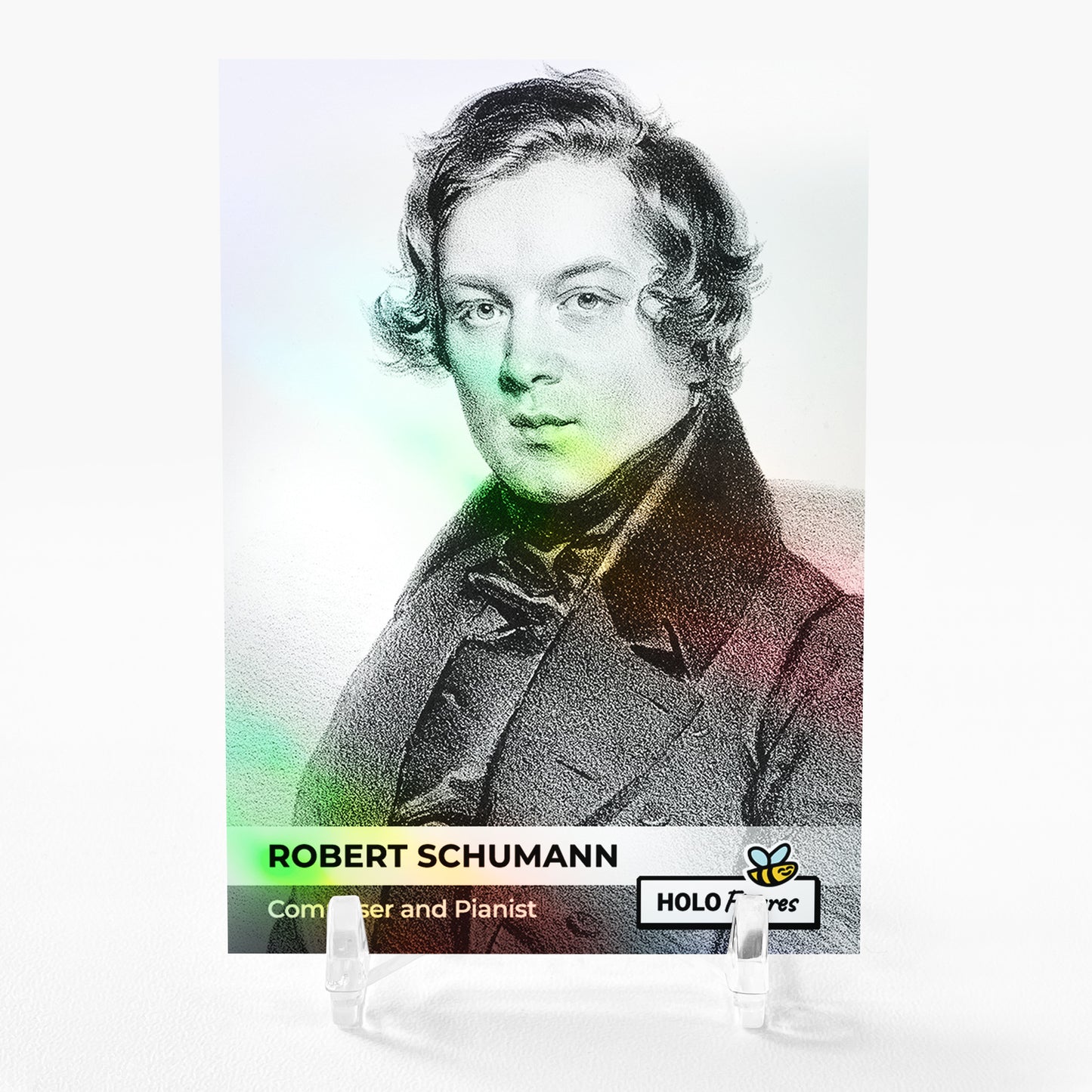 ROBERT SCHUMANN Card 2023 GleeBeeCo Holo Figures Composer and Pianist #RBCM