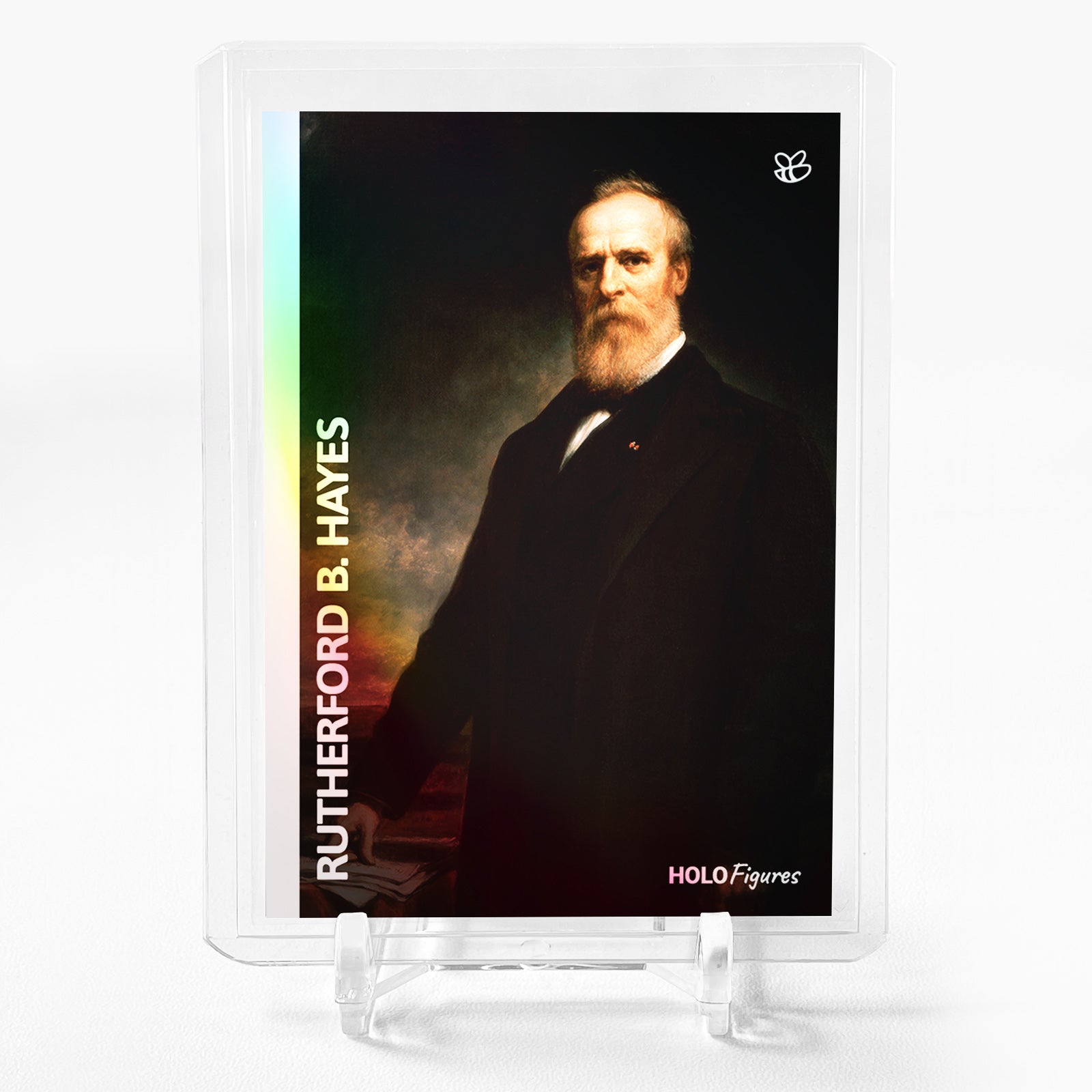 RUTHERFORD B. HAYES Abolitionist Lawyer Trading Card 2023 GleeBeeCo Holo #RTAL