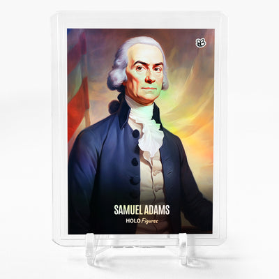 SAMUEL ADAMS Art Card 2023 GleeBeeCo Holo Figures Founding Father #SF1B - Wow!
