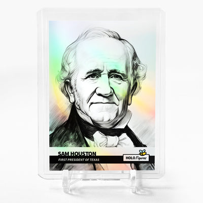 SAM HOUSTON First President of Texas Card 2023 GleeBeeCo Holo Figures #SMFR