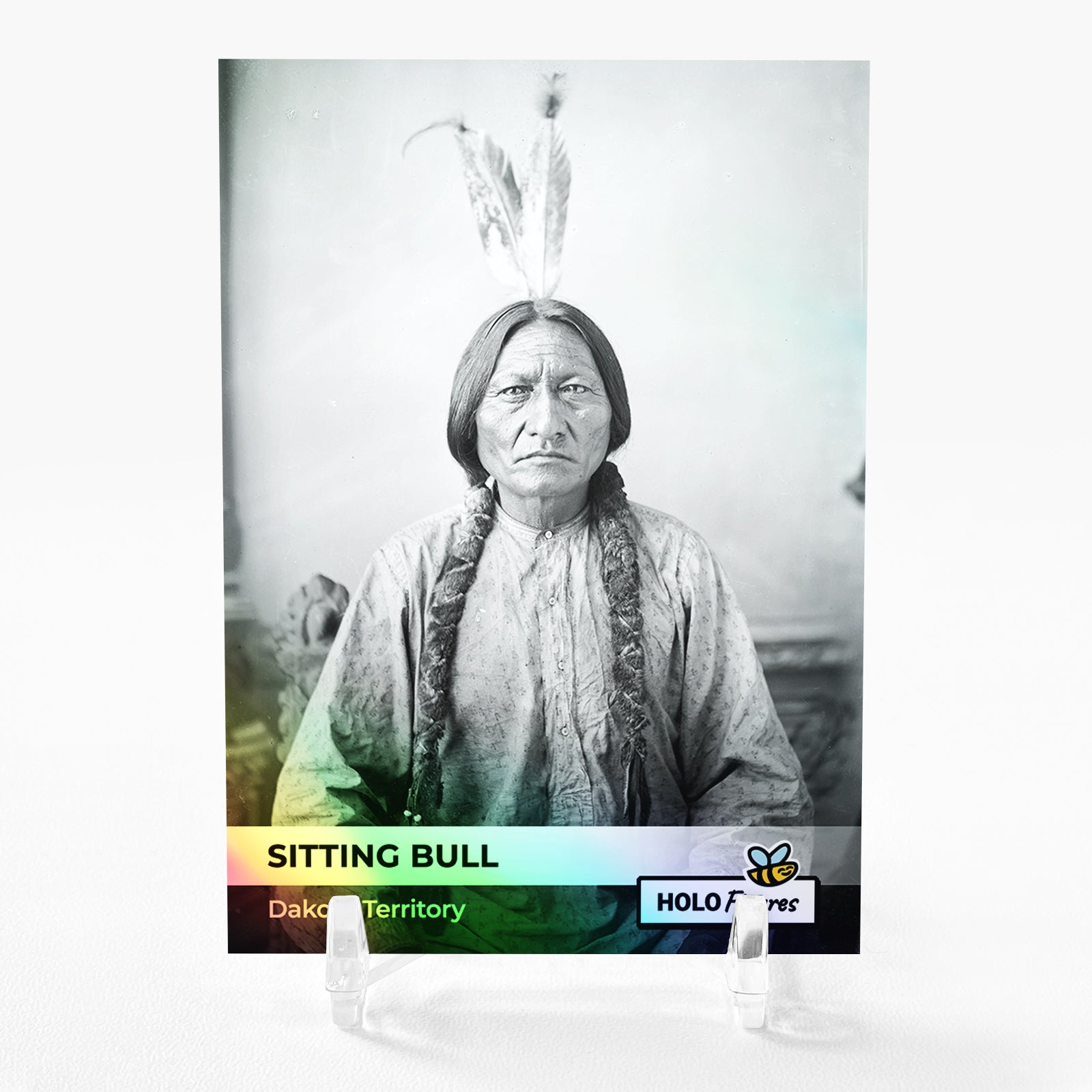 SITTING BULL Dakota Territory Photo Card 2023 GleeBeeCo Holo Figures #STDK