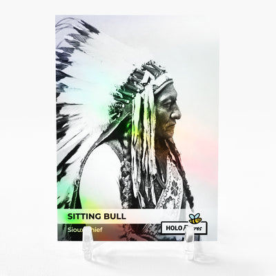 SITTING BULL Sioux Chief Card 2023 GleeBeeCo Holo Figures #STSX