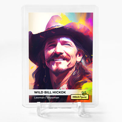 WILD BILL HICKOK Art Trading Card 2023 GleeBeeCo Holo Figures #WBLA