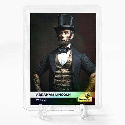 ABRAHAM LINCOLN President Lincoln Art Card 2023 GleeBeeCo Holo Fun #ALBD - NICE!