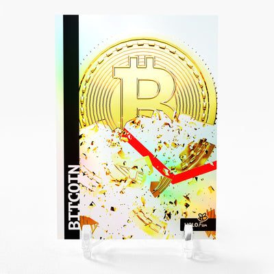 BITCOIN Crash Trading Card 2023 GleeBeeCo Holographic #B585
