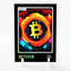 BITCOIN Holographic Art Card Holo Fun 2023 GleeBeeCo 3D Abstract #BT3D