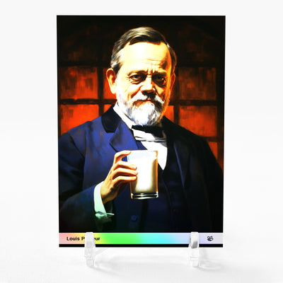 LOUIS PASTEUR Art Trading Card 2023 GleeBeeCo Holo Fun #LSTH