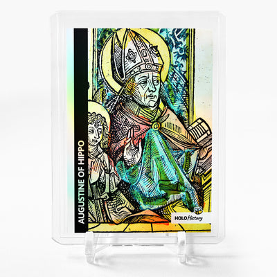 AUGUSTINE OF HIPPO Card 2023 GleeBeeCo Holo History Theologian #AAAC