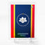 FLAG OF MISSISSIPPI Card 2023 GleeBeeCo Holo History (Mississippi Flag) #DFB8
