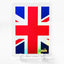 THE UNION JACK Flag of the United Kingdom British Flag Trading Card GBC #THFL
