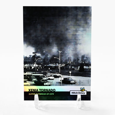 XENIA TORNADO Card 2023 GleeBeeCo Super Outbreak of 1974 Holographic #XNSP