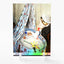 JEAN MONET IN HIS CRADLE (Claude Monet) Holographic GleeBeeCo Card #J8A3