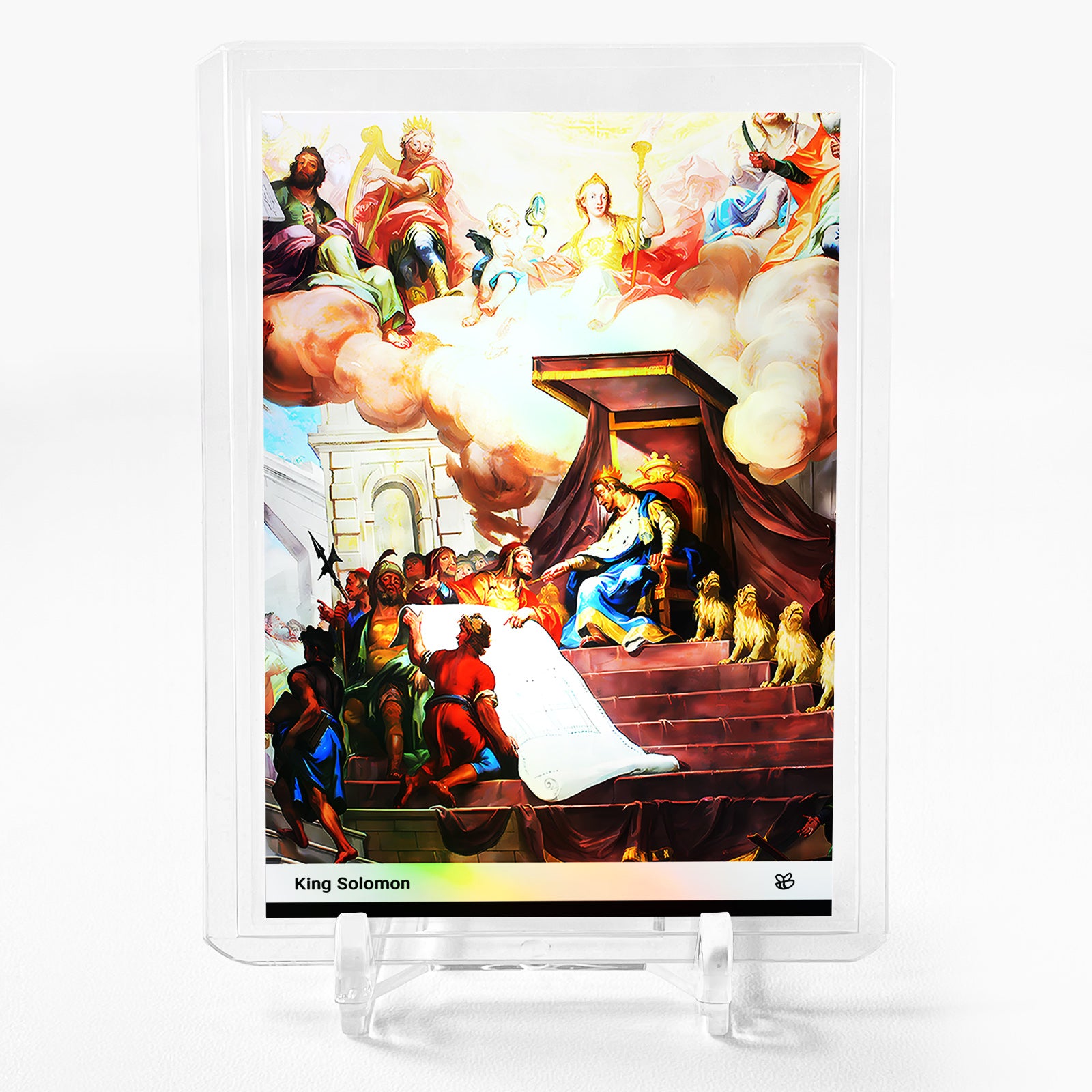 KING SOLOMON Andreas Brugger Painting Card 2023 GleeBeeCo Holo Paint #K621