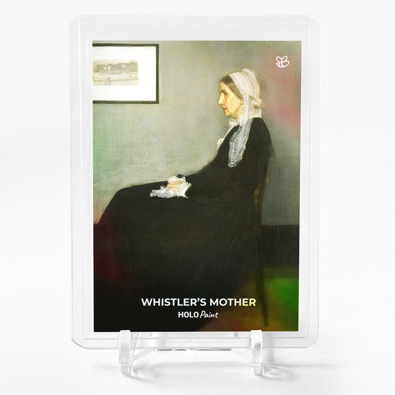 WHISTLER'S MOTHER James Abbott McNeill Whistler Art Card Holo Paint #WMJA