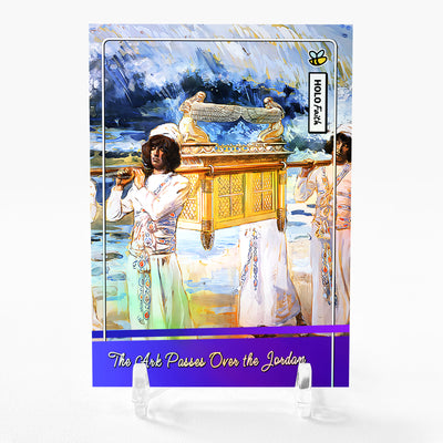 THE ARK PASSES OVER THE JORDAN Art Card Holo Faith 2024 GleeBeeCo #THJM