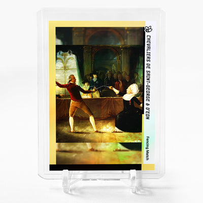 CHEVALIERS DE SAINT-GEORGE & D'EON Card 2024 GleeBeeCo Holo Figures #CHFN